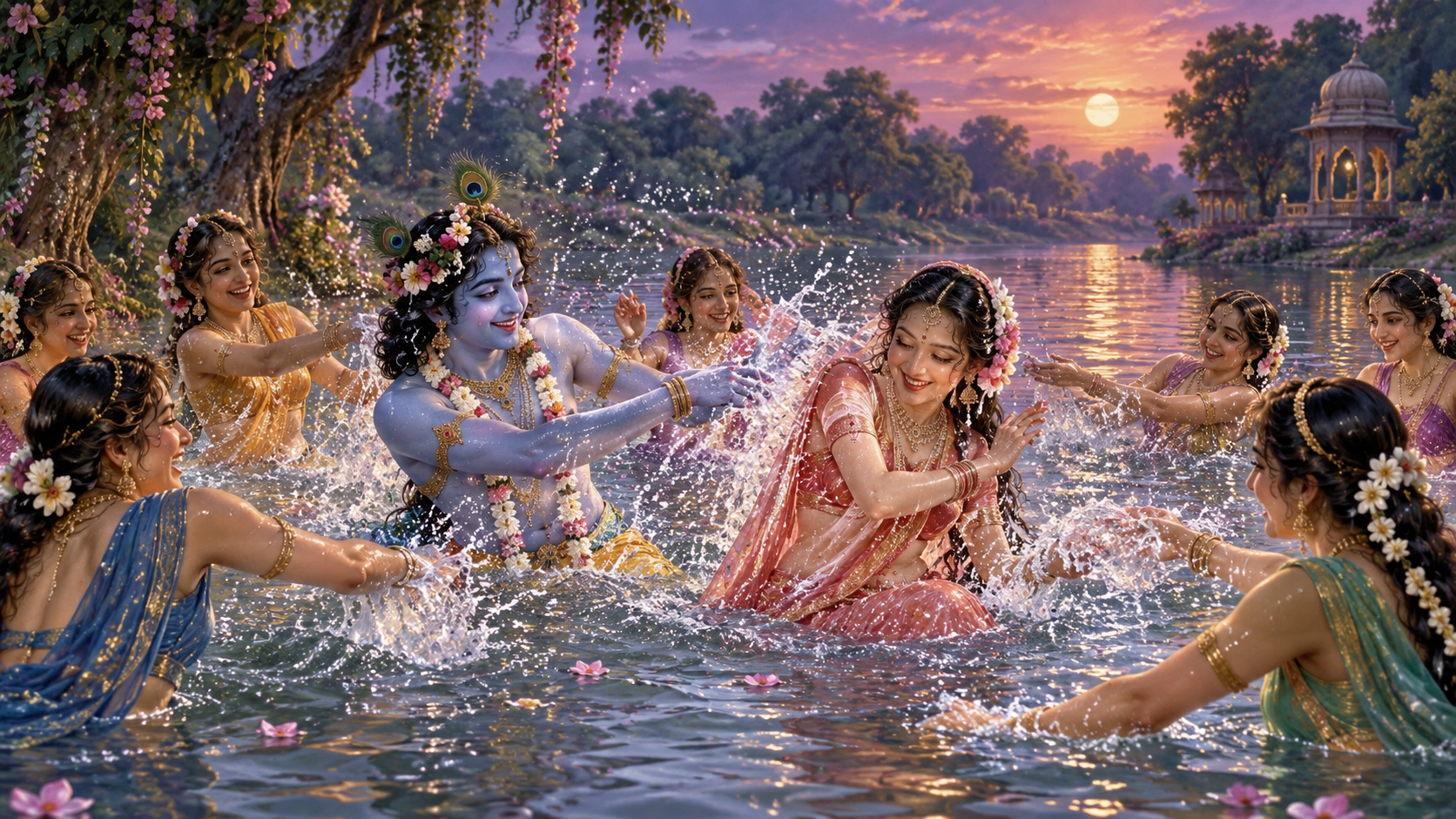 Radha and Krishna by Yamuna 39
