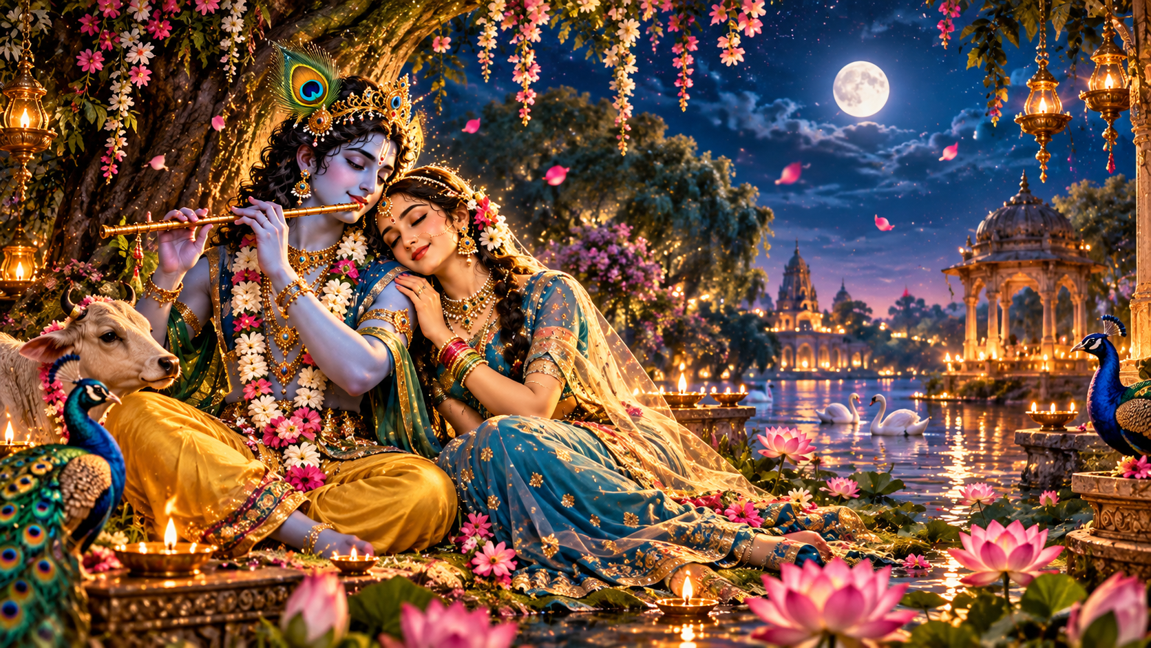 Radha and Krishna by Yamuna 62